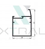 XTL-003 - (101) - PESO LINEAR: 0,367kg/m