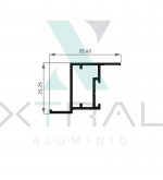 XTL-011 - (B25) - PESO LINEAR: 0,359kg/m XTL-011 - (B25) - PESO LINEAR: 0,359kg/m