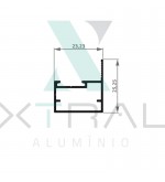 XTL-012 - (B1) - PESO LINEAR: 0,291kg/m XTL-012 - (B1) - PESO LINEAR: 0,291kg/m