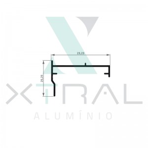 XTL-014 - (A98) - PESO LINEAR: 0,356kg/m