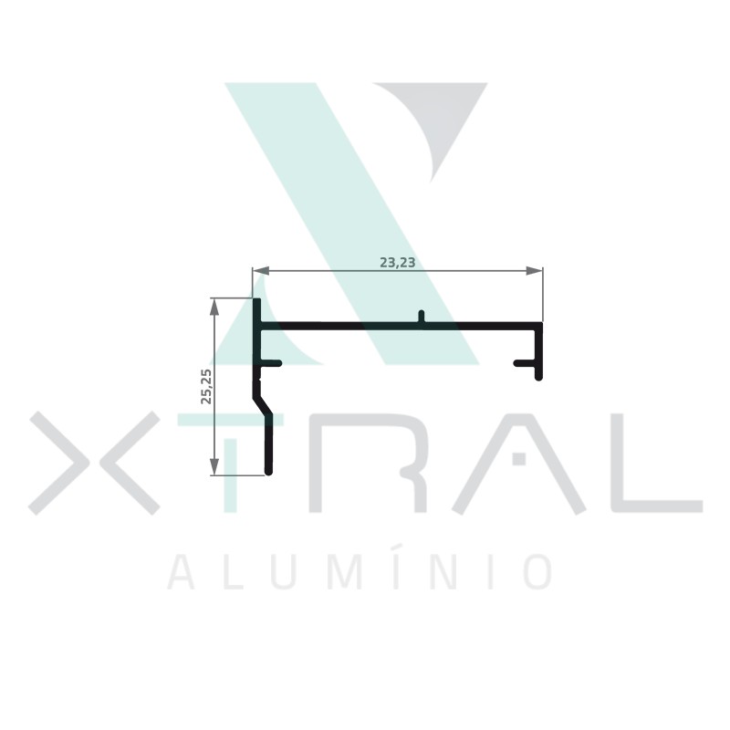 XTL-014 - (A98) - PESO LINEAR: 0,356kg/m