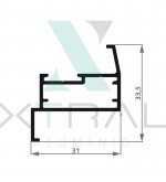 XTL-015 - (107) - PESO LINEAR: 0,374kg/m