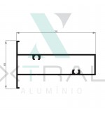 XTL-016 - (150) - PESO LINEAR: 0,902kg/m
