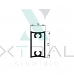 XTL-017 - (COR11) - PESO LINEAR: 0,321kg/m XTL-017 - (COR11) - PESO LINEAR: 0,321kg/m