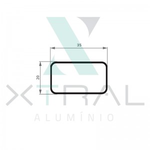 XTL-035 - (U E-437) - PESO LINEAR: 0,273kg/m