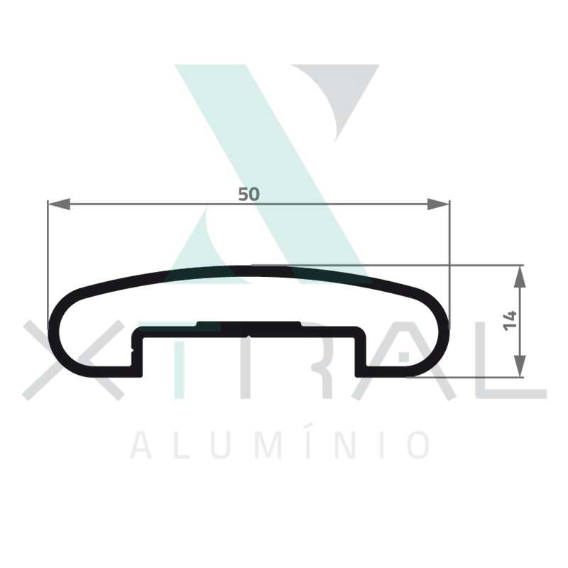 XTL-049 - (COR27) - PESO LINEAR: 0,469kg/m