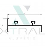 XTL-062 - (362) - PESO LINEAR: 0,603kg/m