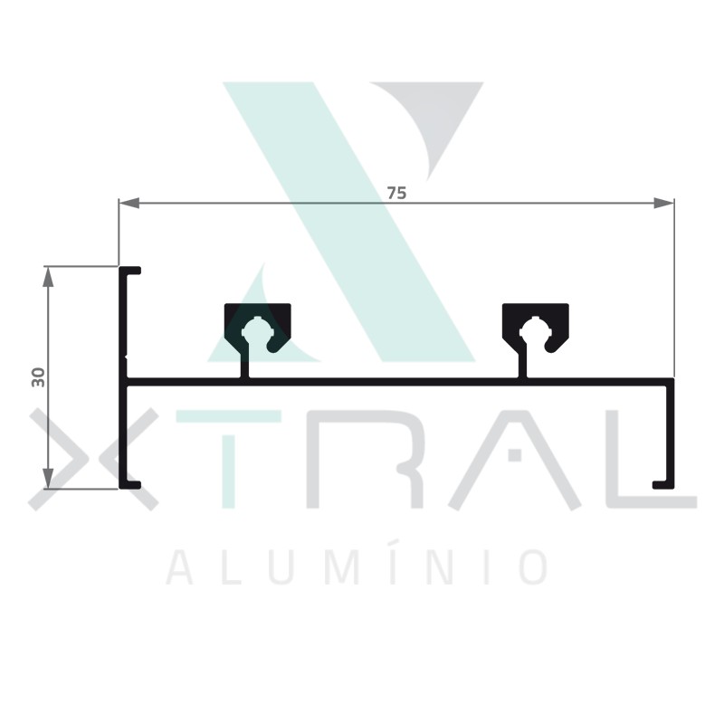 XTL-062 - (362) - PESO LINEAR: 0,603kg/m