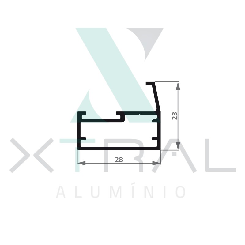XTL-072 - (129) - PESO LINEAR: 0,305kg/m