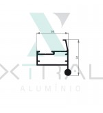 XTL-074 - (135) - PESO LINEAR: 0,388kg/m