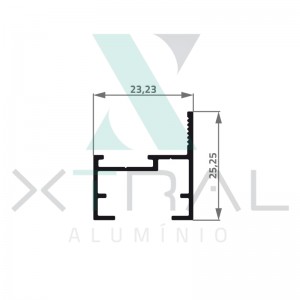 XTL-083 - (B4) - PESO LINEAR: 0,222kg/m