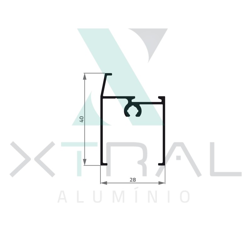 XTL-093 - (28T-073) - PESO LINEAR: 0,36kg/m