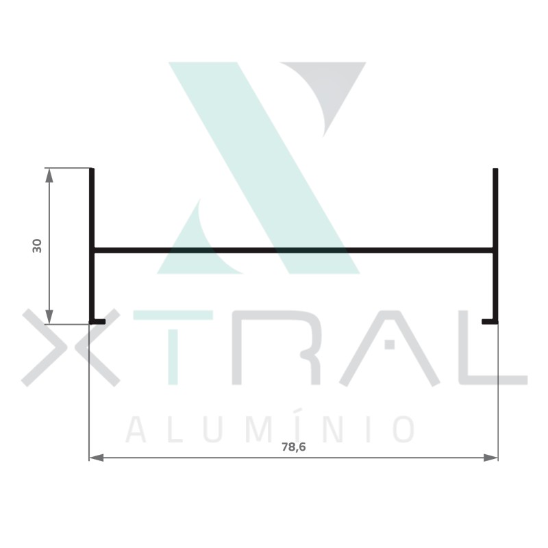 XTL-094 - (28T-058) - PESO LINEAR: 0,34kg/m