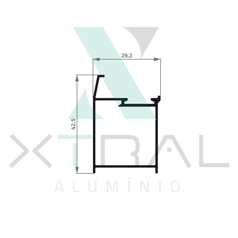 XTL-095 - (28T-071) - PESO LINEAR: 0,392kg/m