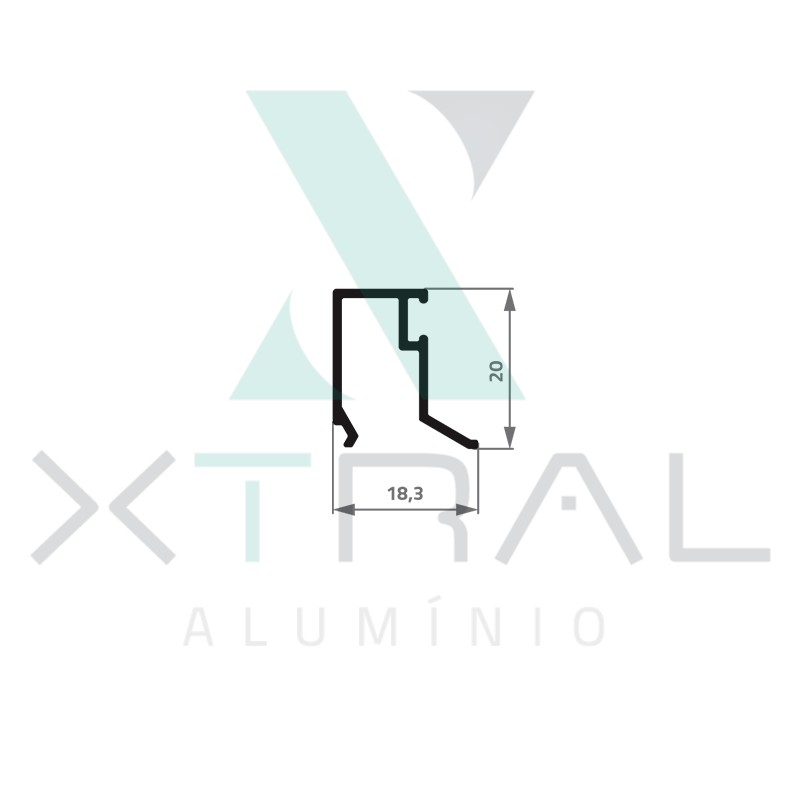 XTL-098 - (39-077) - PESO LINEAR: 0,16kg/m