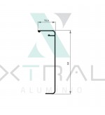 XTL-101 - (AE-313) - PESO LINEAR: 0,239kg/m