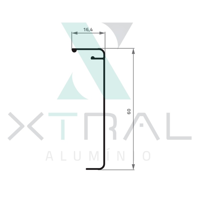 XTL-101 - (AE-313) - PESO LINEAR: 0,239kg/m
