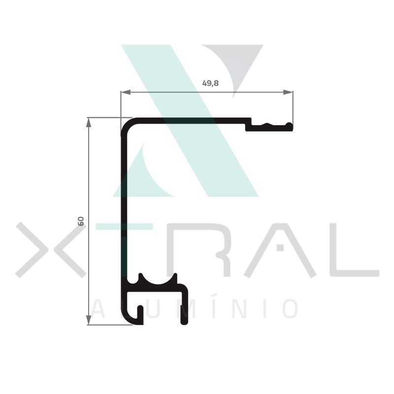 XTL-109 - (EXTL-11) - PESO LINEAR: 0,76kg/m