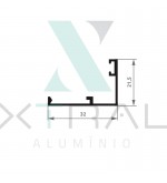 XTL-110 - (L-1026) - PESO LINEAR: 0,227kg/m