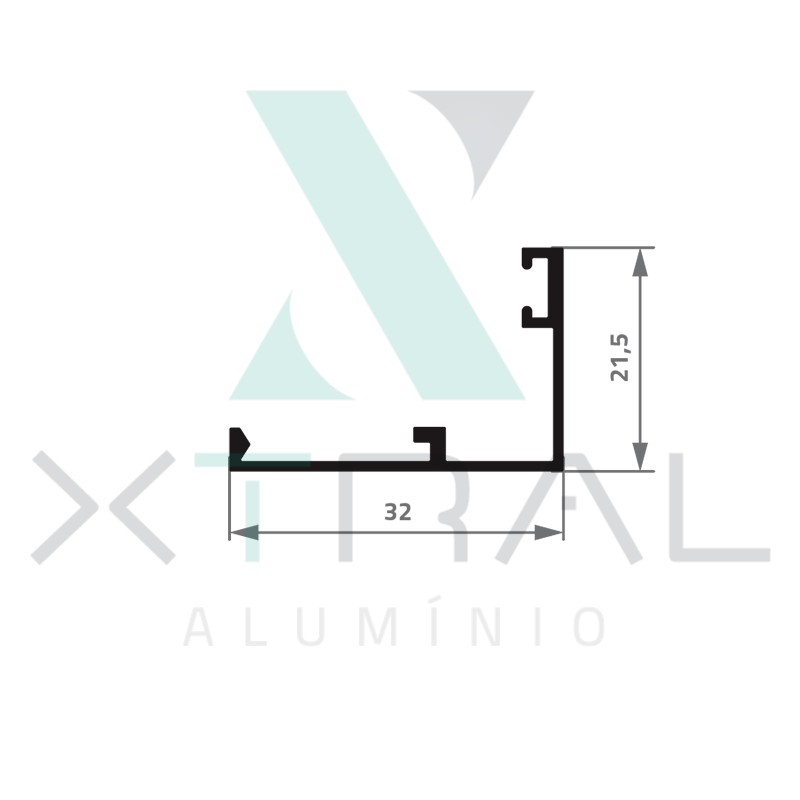 XTL-110 - (L-1026) - PESO LINEAR: 0,227kg/m