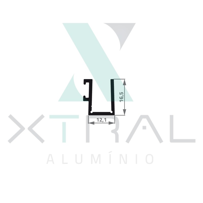 XTL-121 - (U-1015) - PESO LINEAR: 0,193kg/m