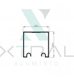 XTL-125 - (U1098/R2) - PESO LINEAR: 0,448kg/m XTL-125 - (U1098/R2) - PESO LINEAR: 0,448kg/m