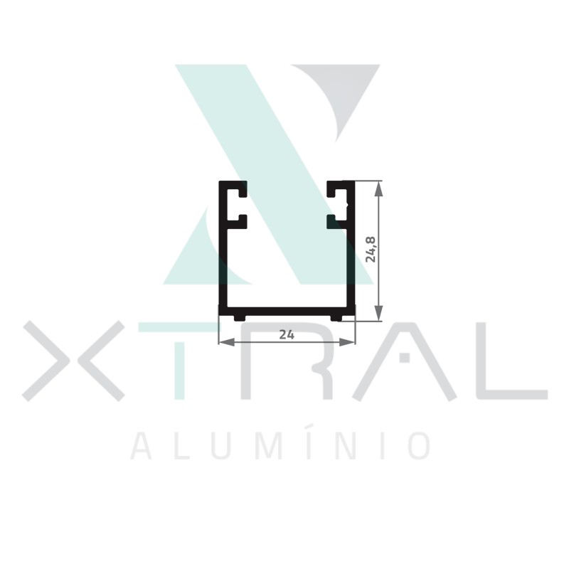 XTL-126 - (U-1108) - PESO LINEAR: 0,365kg/m