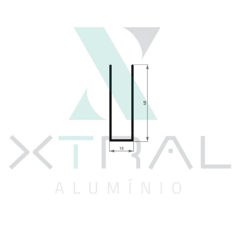 XTL-135 - (TCG-511-GIRA) - PESO LINEAR: 0,409kg/m