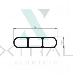 XTL-138 - (DV-042) - PESO LINEAR: 0,528kg/m