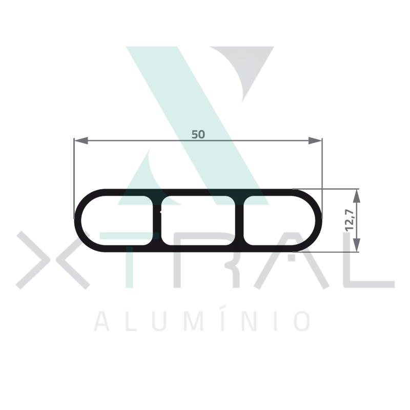 XTL-138 - (DV-042) - PESO LINEAR: 0,528kg/m