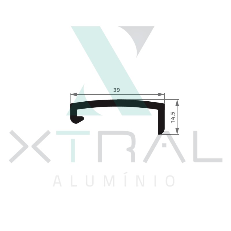 XTL-139 - (DV-046) - PESO LINEAR: 0,423kg/m