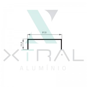 XTL-143 - (DR) - PESO LINEAR: 0,187kg/m