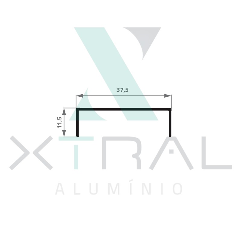 XTL-143 - (DR) - PESO LINEAR: 0,187kg/m