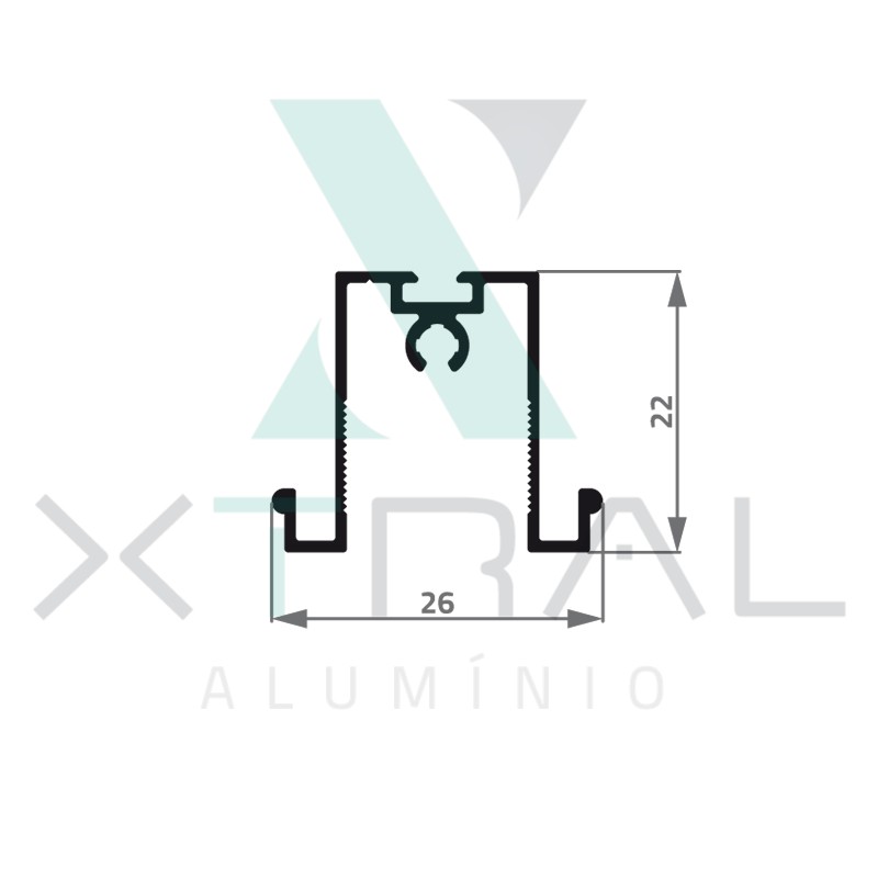 XTL-155 - (65) - PESO LINEAR: 0,225kg/m