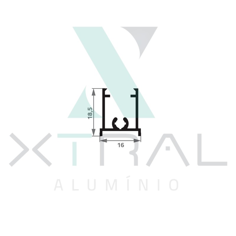 XTL-158 - (64) - PESO LINEAR: 0,195kg/m