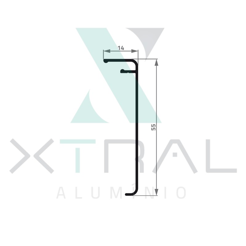 XTL-162 - (986) - PESO LINEAR: 0,217kg/m