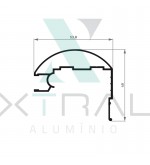 XTL-166 - (1741) - PESO LINEAR: 0,607kg/m