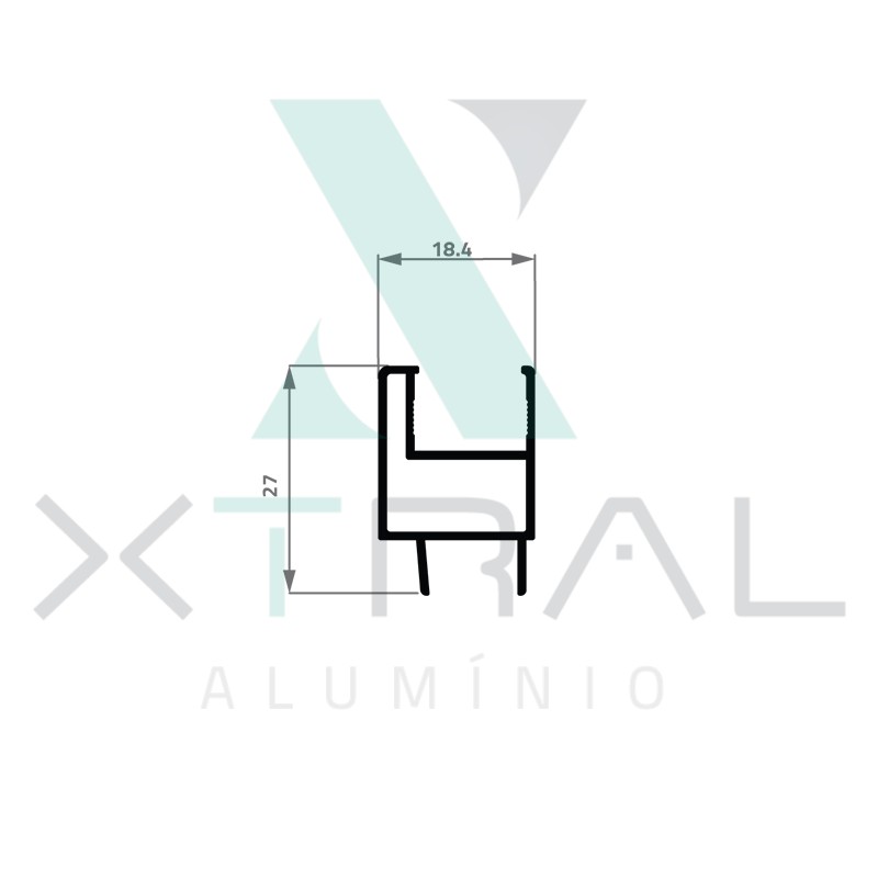 XTL-169 - (1247) - PESO LINEAR: -1247kg/m