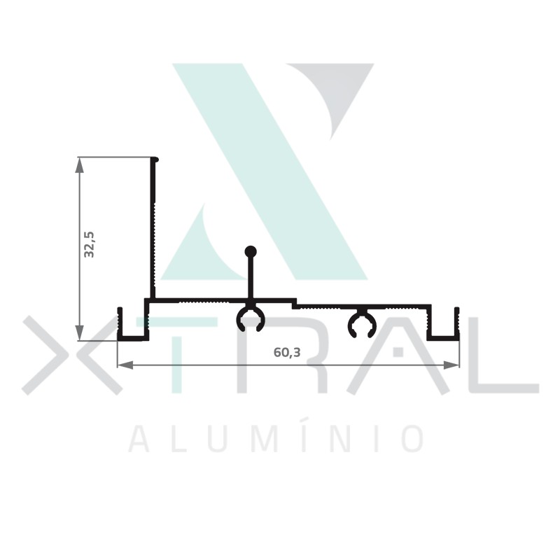XTL-170 - (1241) - PESO LINEAR: 0,366kg/m