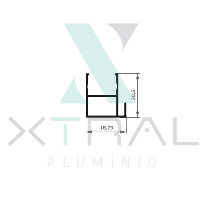 XTL-171 - (1242) - PESO LINEAR: 0,203kg/m