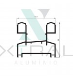 XTL-173 - (ES-001) - PESO LINEAR: 1,387kg/m
