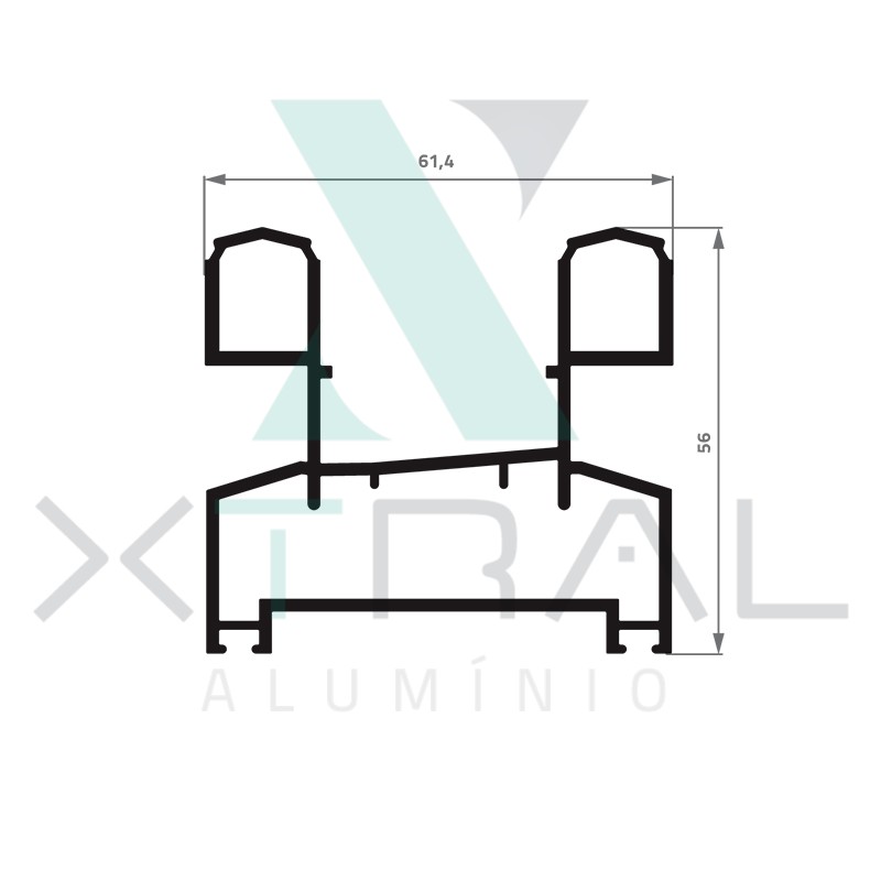 XTL-173 - (ES-001) - PESO LINEAR: 1,387kg/m