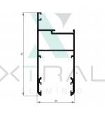 XTL-176 - (ES-002) - PESO LINEAR: 0,952kg/m