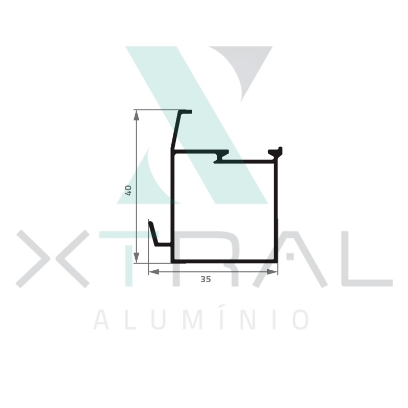 XTL-179 - (28T-077) - PESO LINEAR: 0,409kg/m