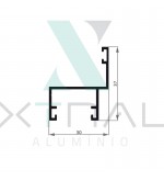 XTL-187 - (Y-126) - PESO LINEAR: 0,339kg/m XTL-187 - (Y-126) - PESO LINEAR: 0,339kg/m