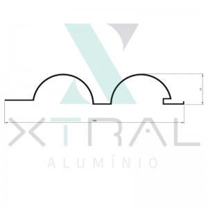 XTL-192 - (TLB-001) - PESO LINEAR: 0,958kg/m