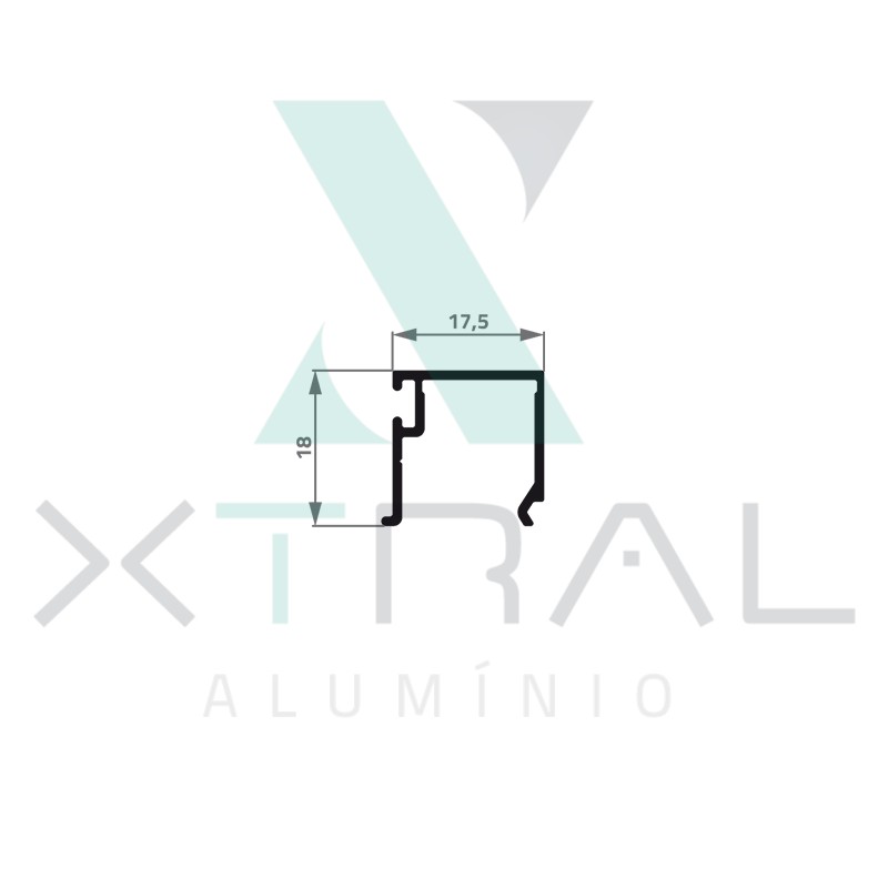 XTL-218 - (XG-059) - PESO LINEAR: 0,168kg/m