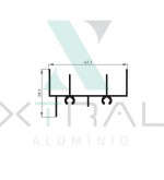 XTL-227 - (PB-1612) - PESO LINEAR: 0,39kg/m