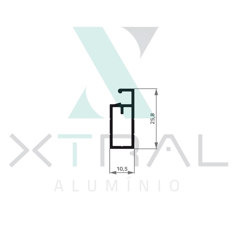 XTL-230 - (TR-164) - PESO LINEAR: 0,232kg/m