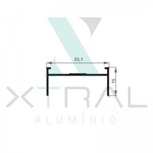 XTL-232 - (U-900/Q.LUZ/) - PESO LINEAR: 0,18kg/m